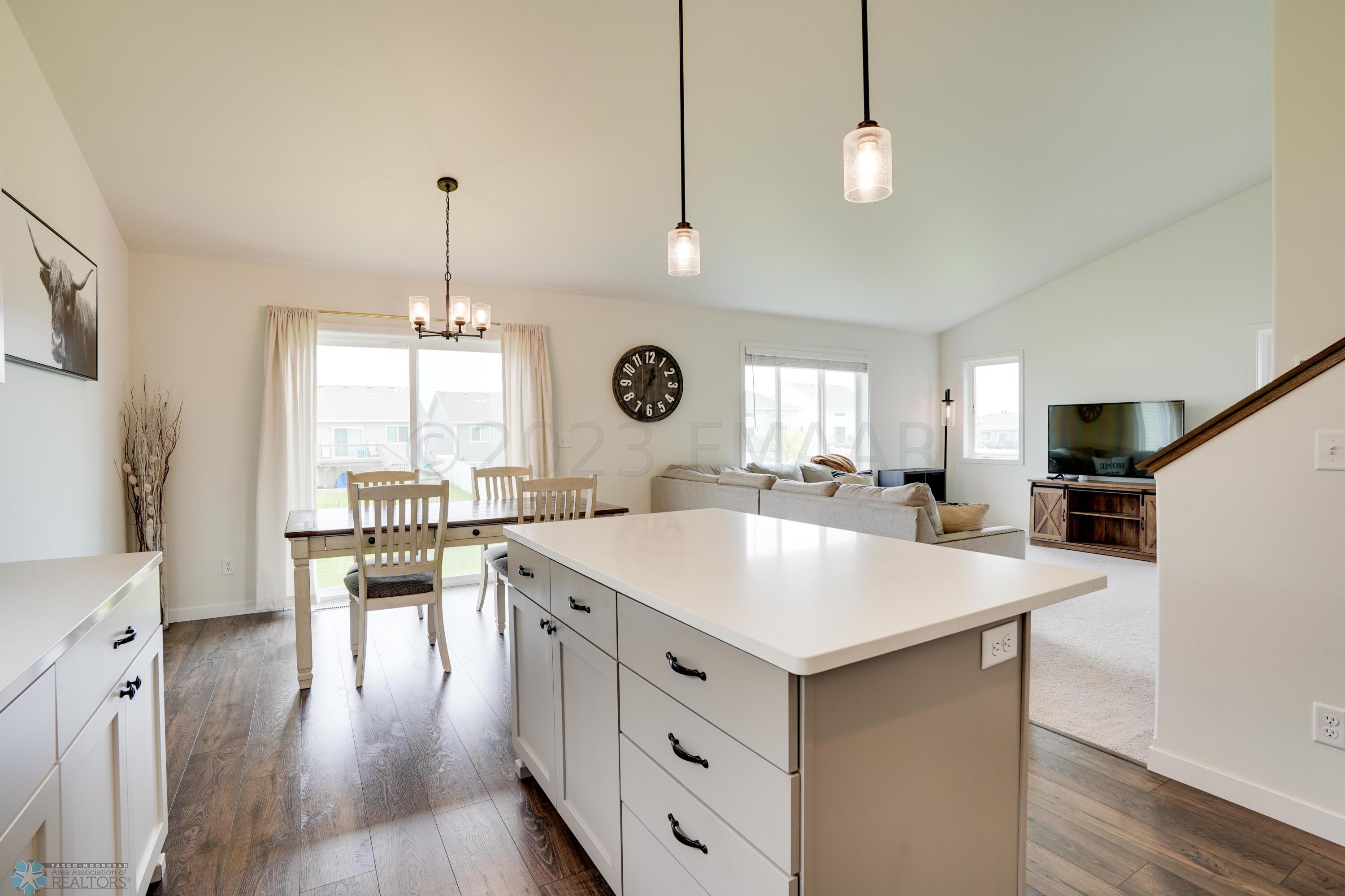 Kitchen to Dining & LR