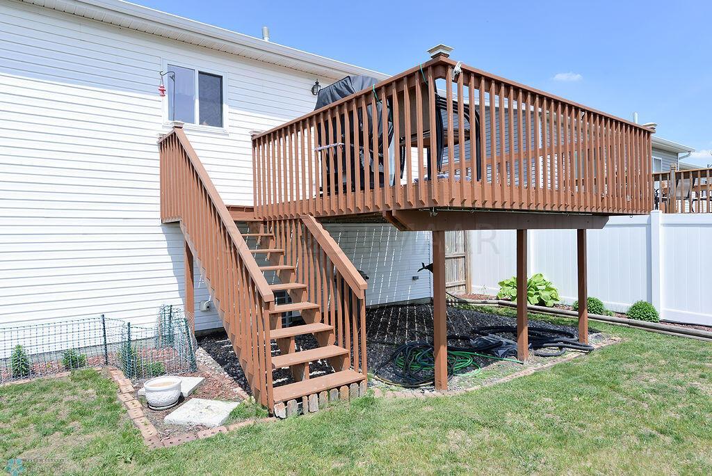 Large Wood Deck