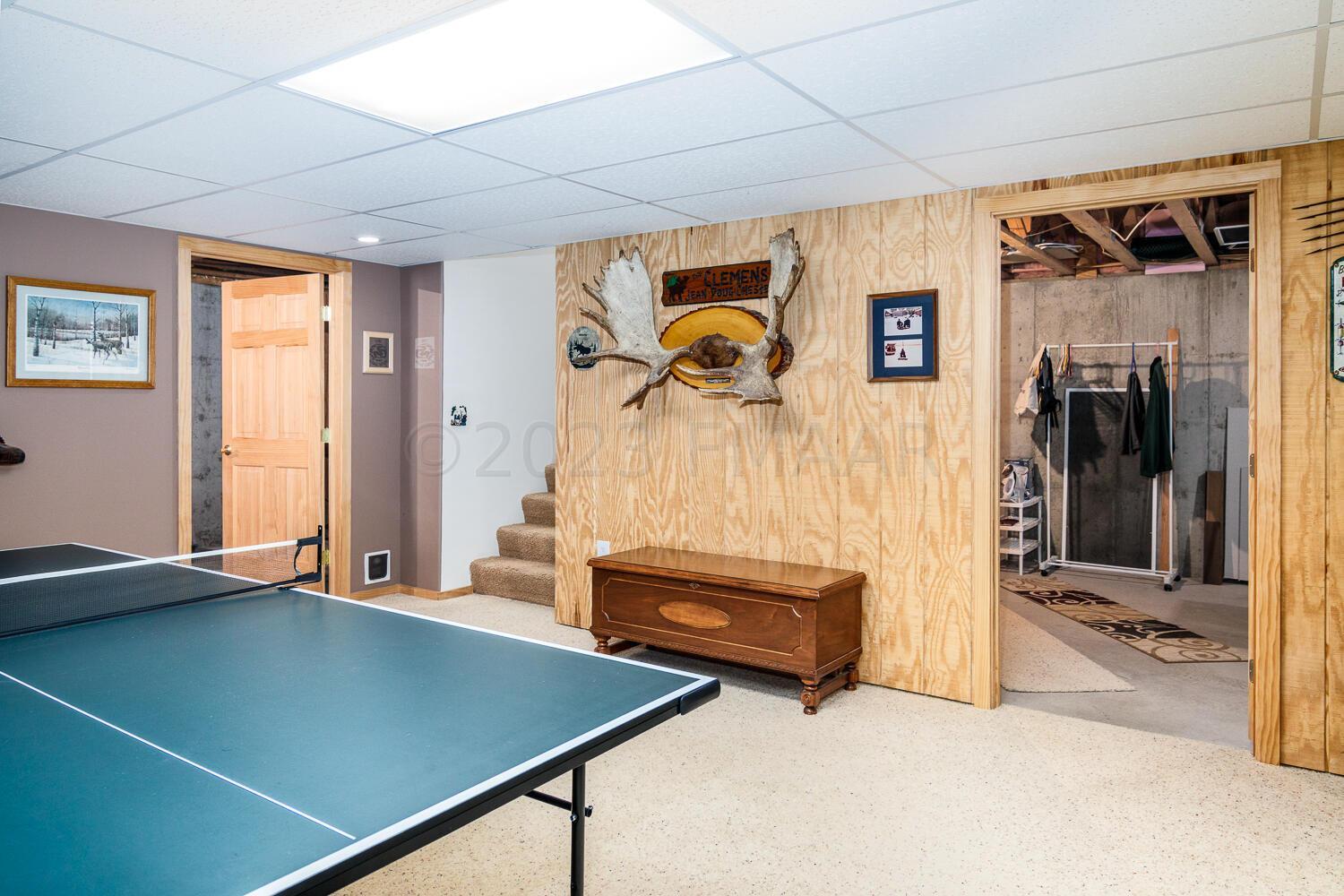 Basement family room