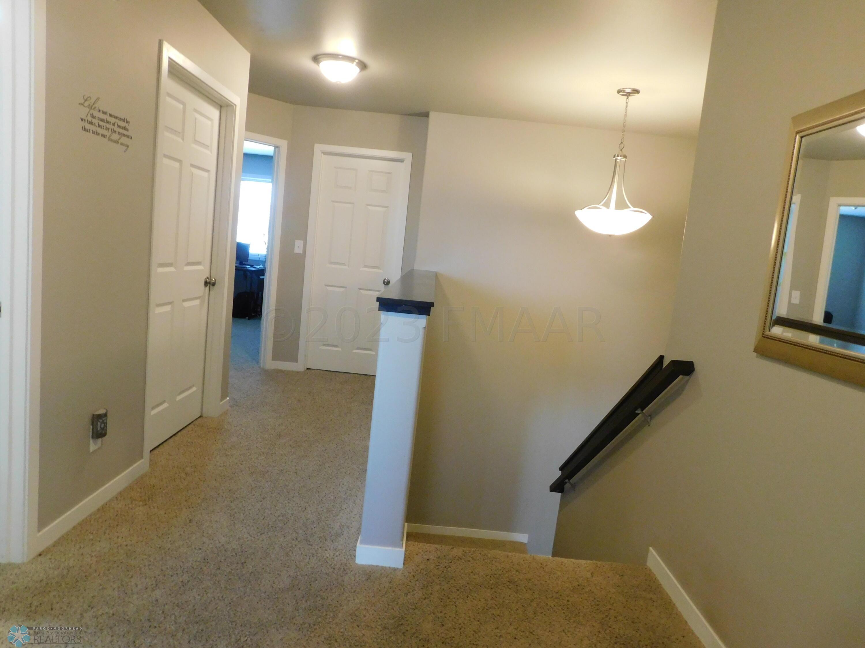 Upstairs landing