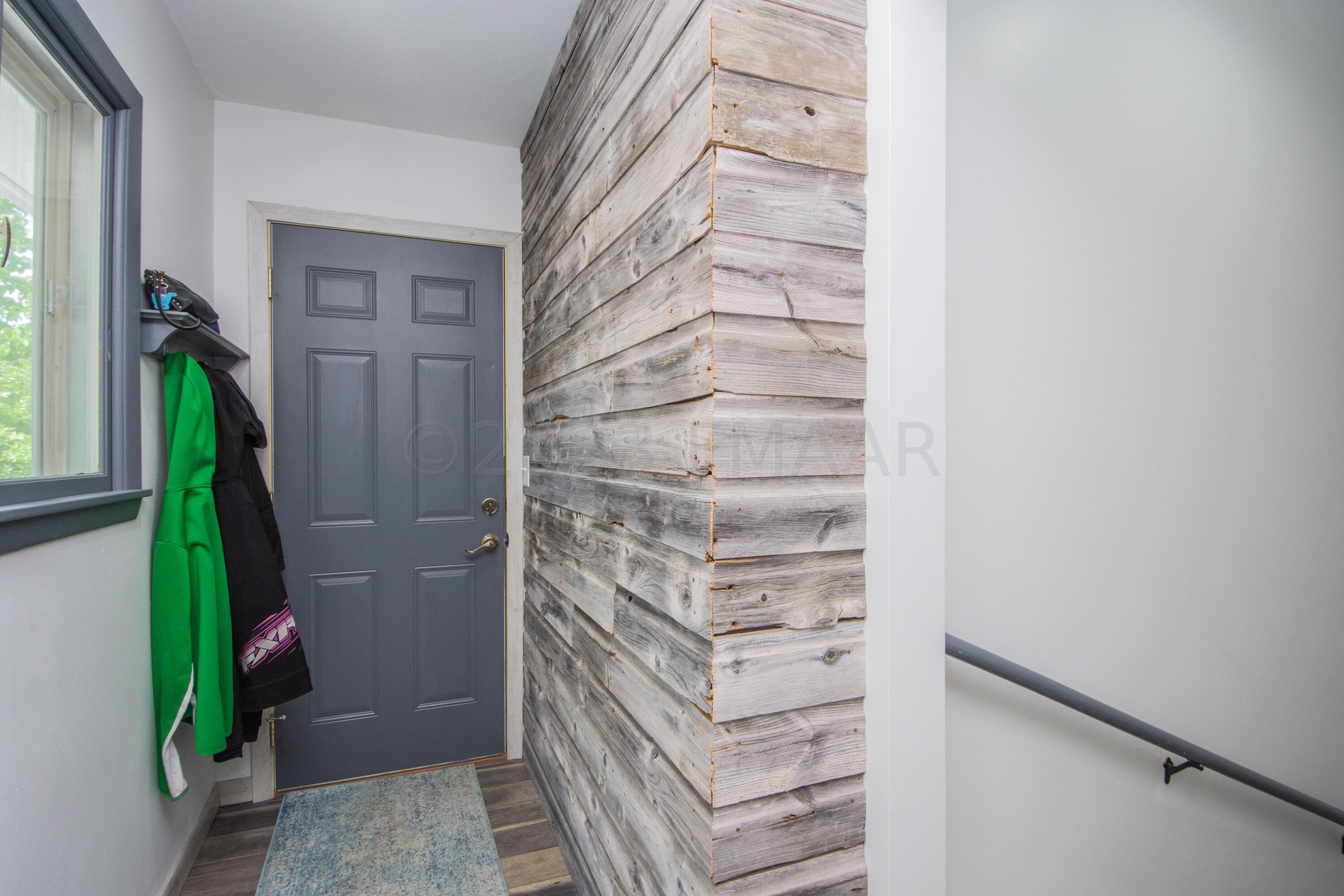 Garage enterance