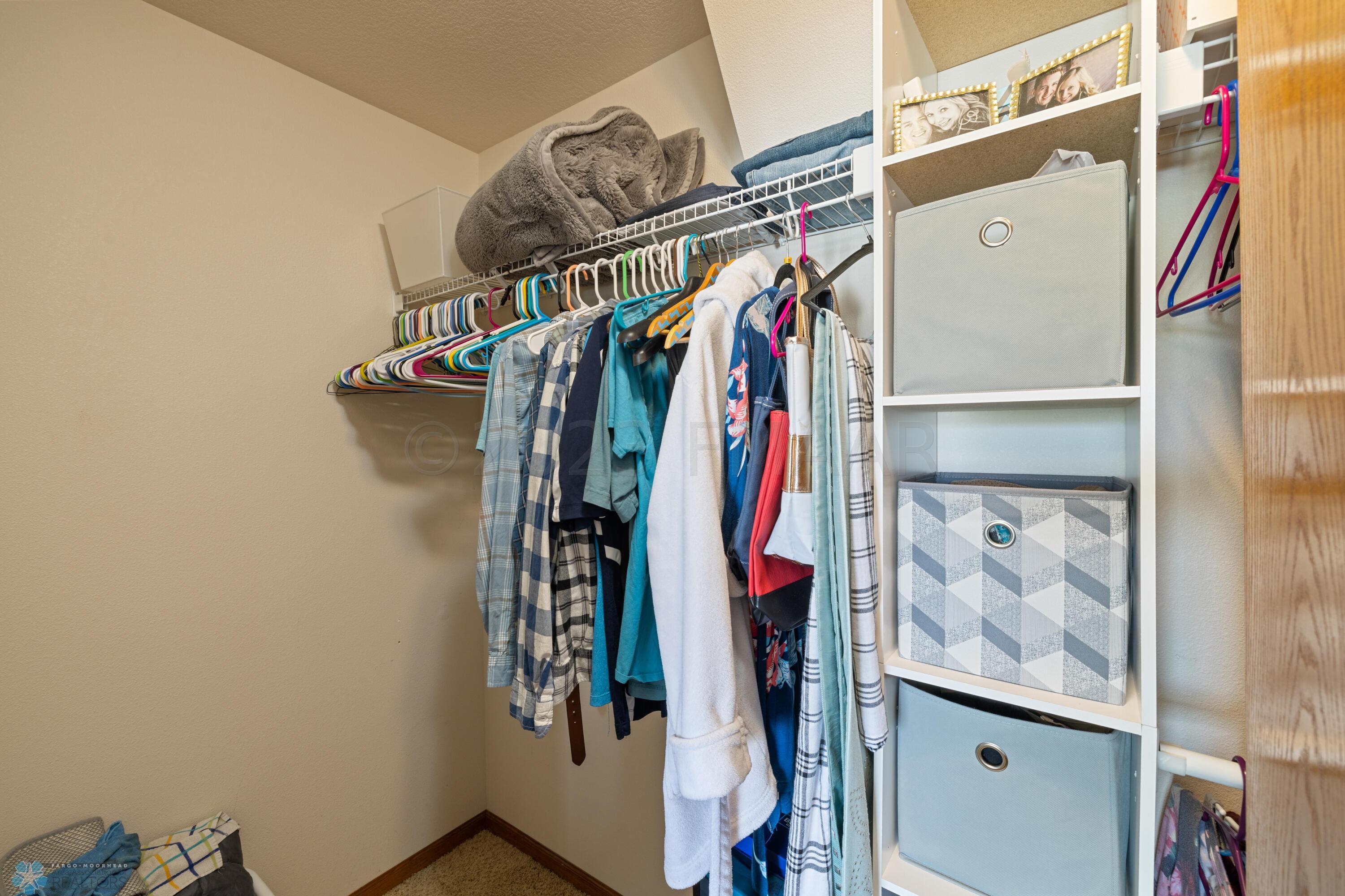 Primary walk in closet