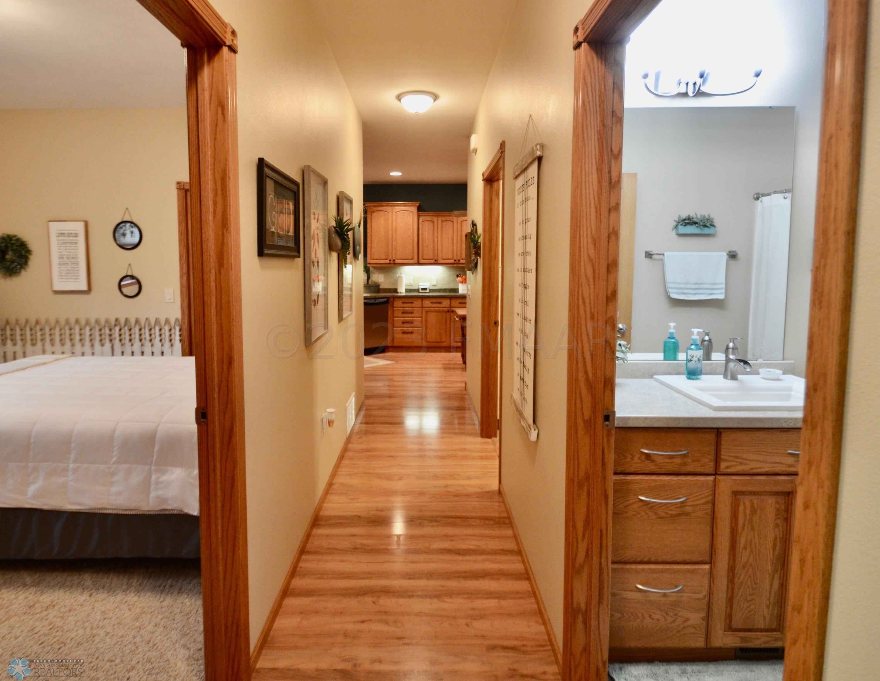 Hallway from Kitchen to Garage