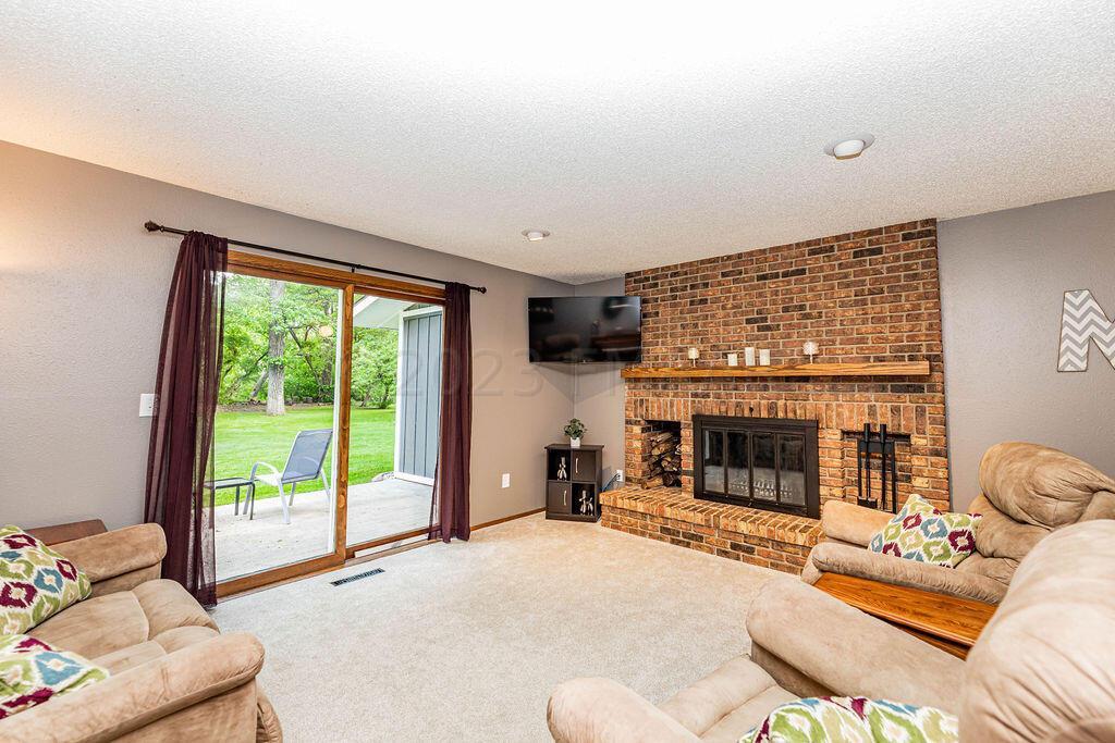 Family Room overlooking Back Yd