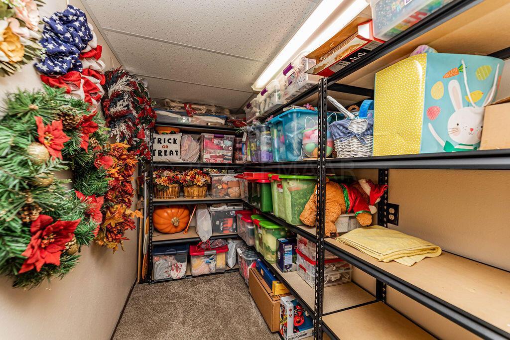 Great Storage Rm in Basement