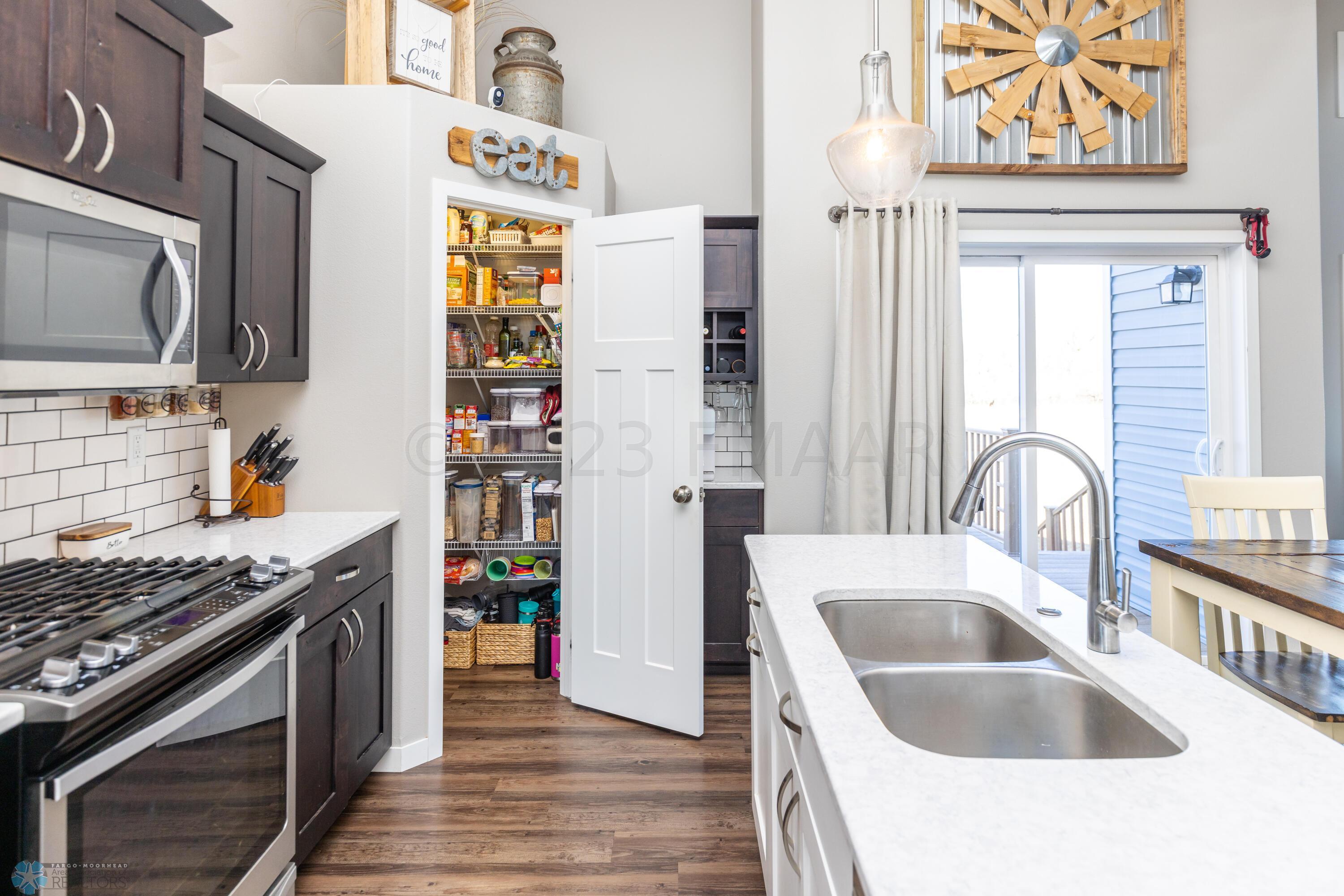 Kitchen with Pantry