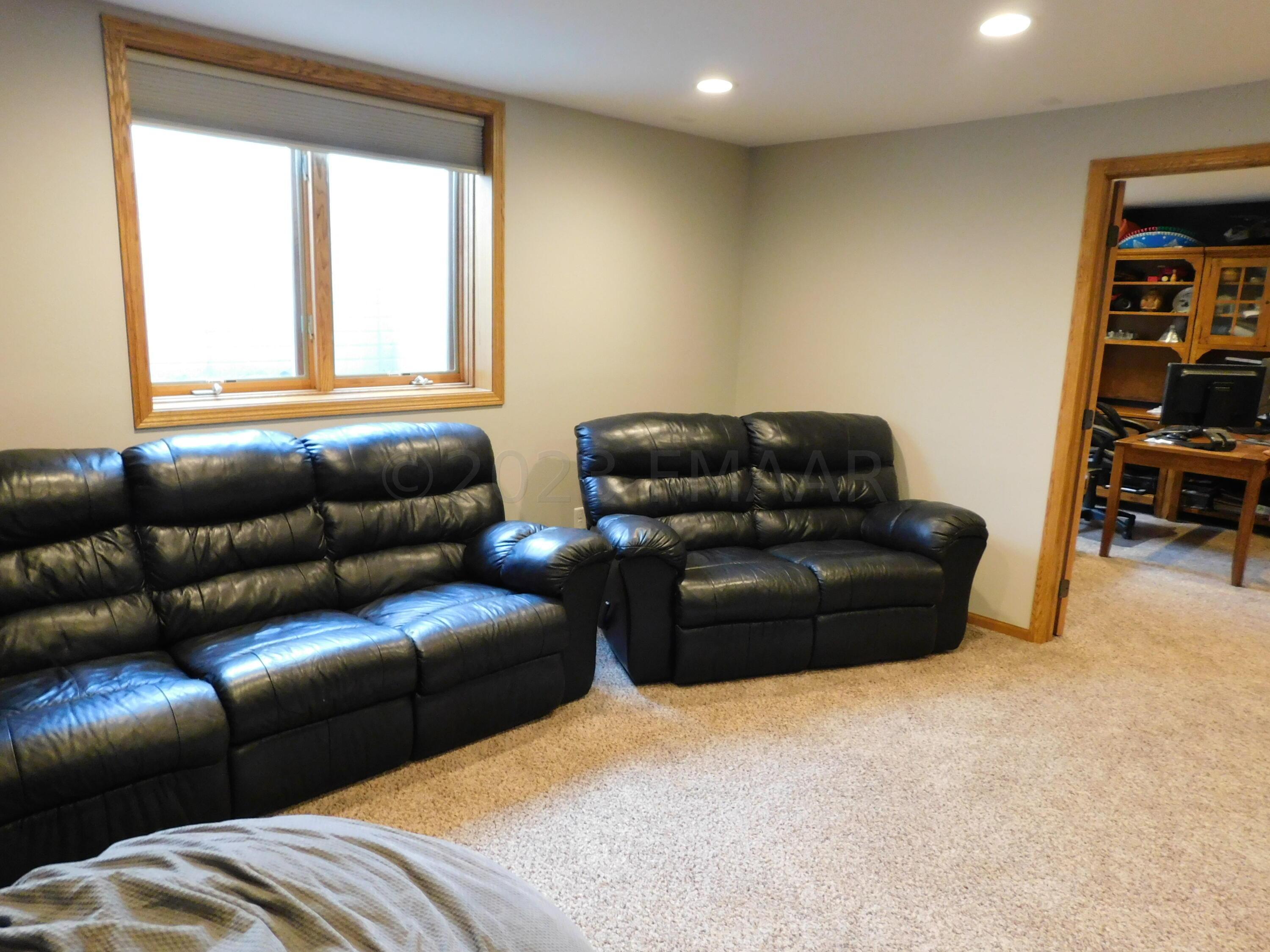 basement family room