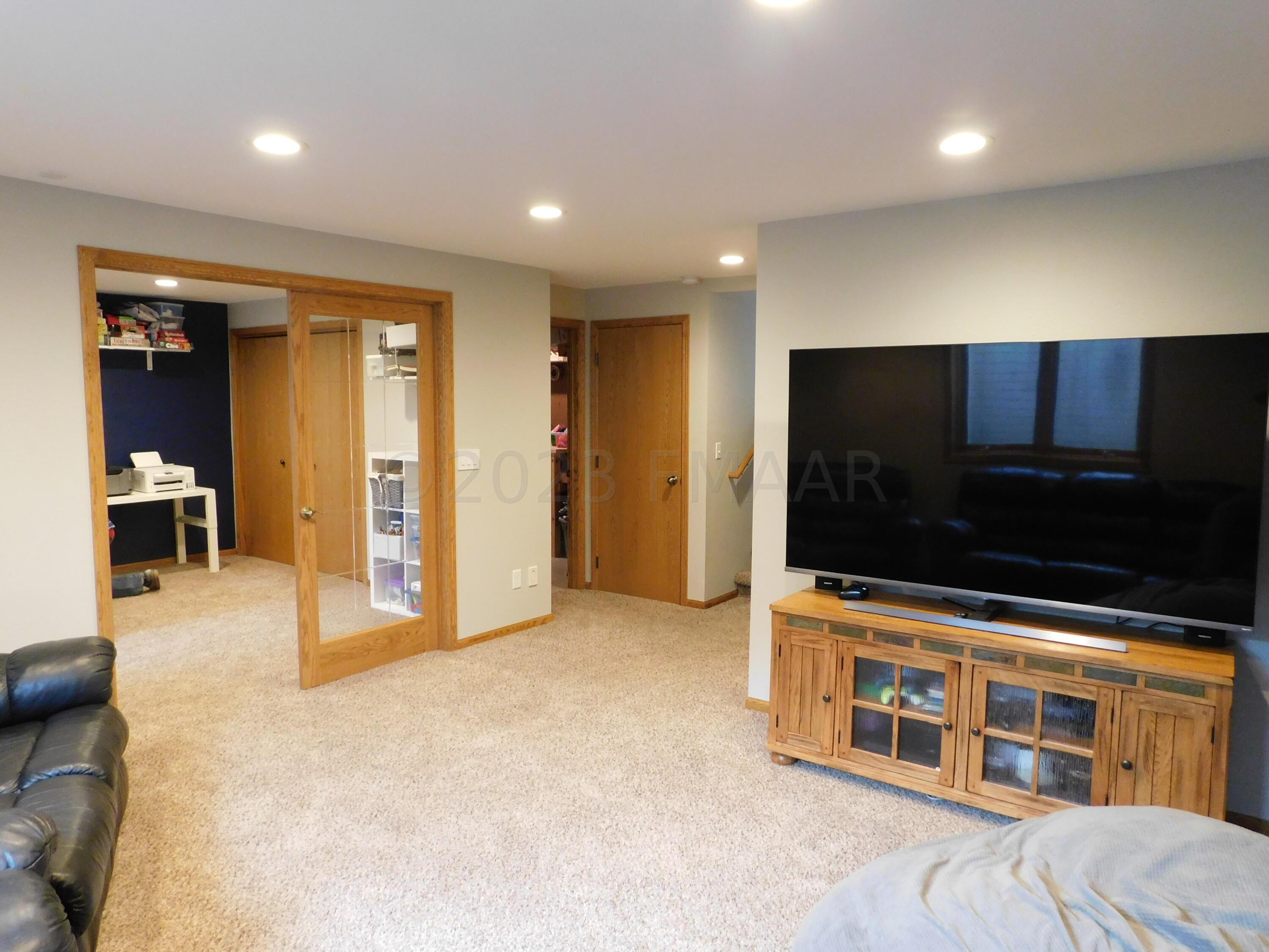 basement family room