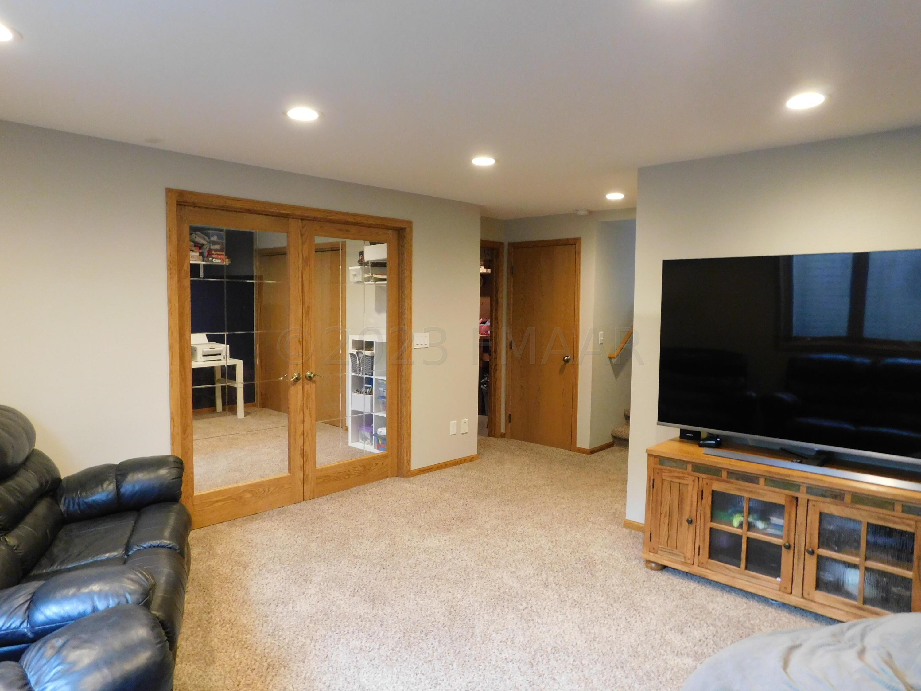basement family room
