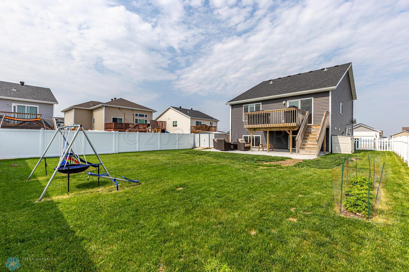 Fully Fenced Backyard