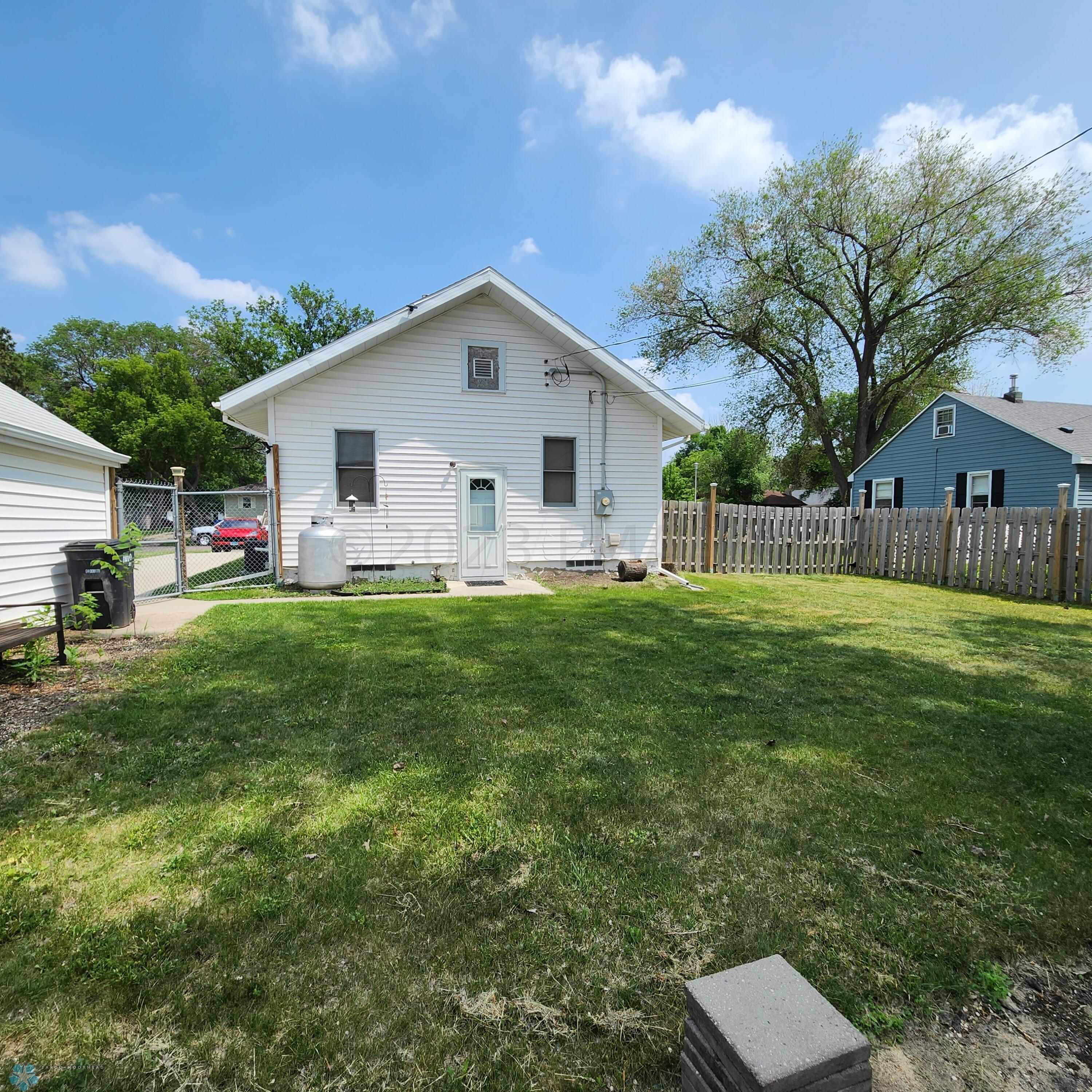 West Side of Home