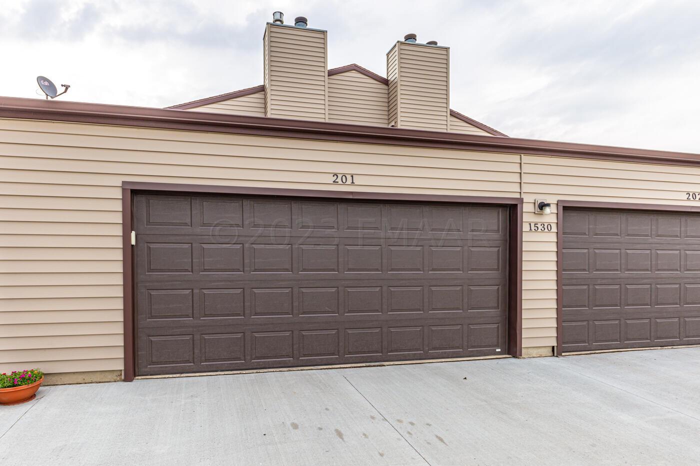 Garage exterior