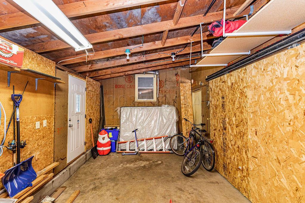 Separate Area in Back of Garage