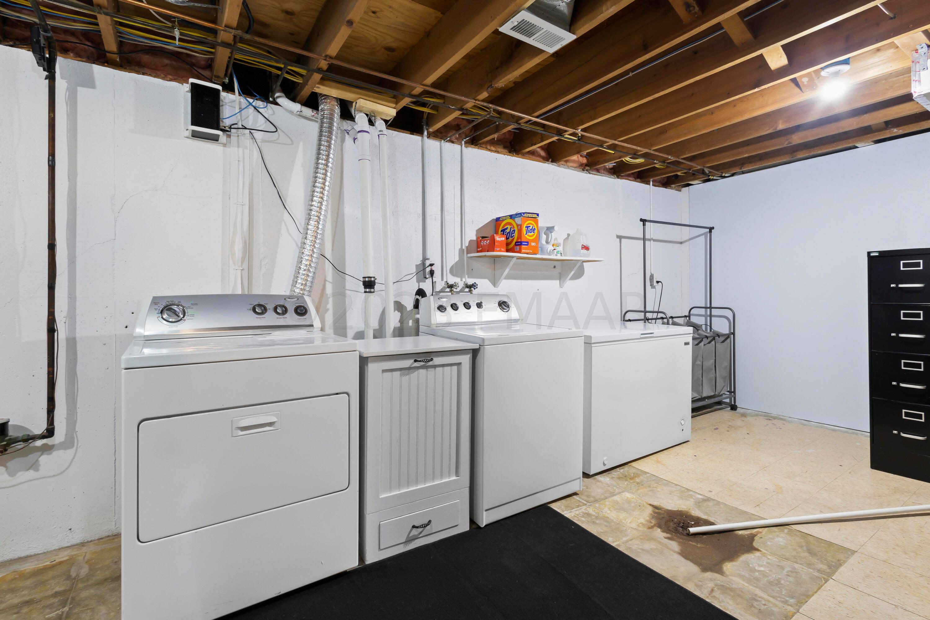 Laundry/Mechanical/Storage room
