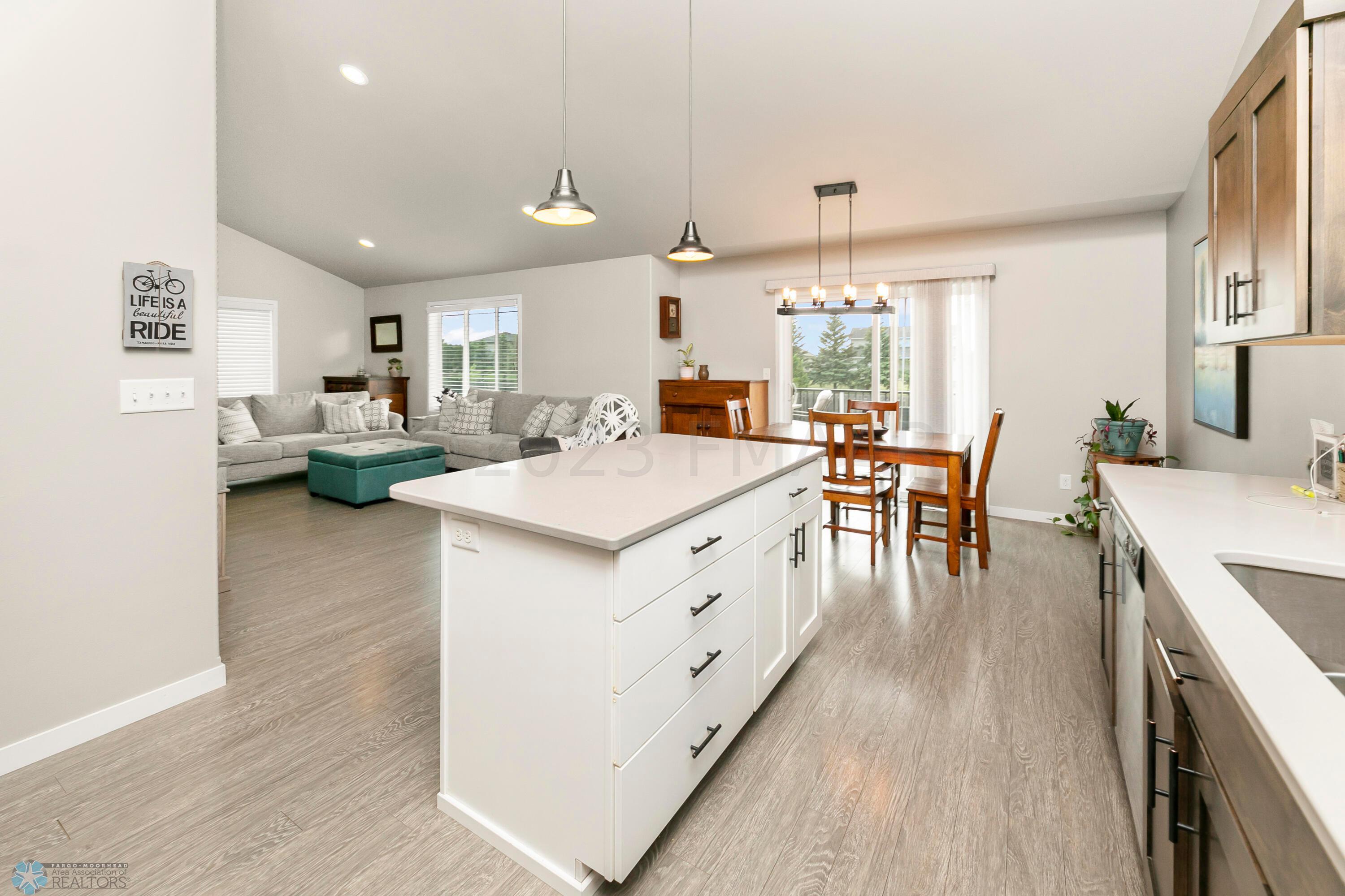 Kitchen to Dining & Living