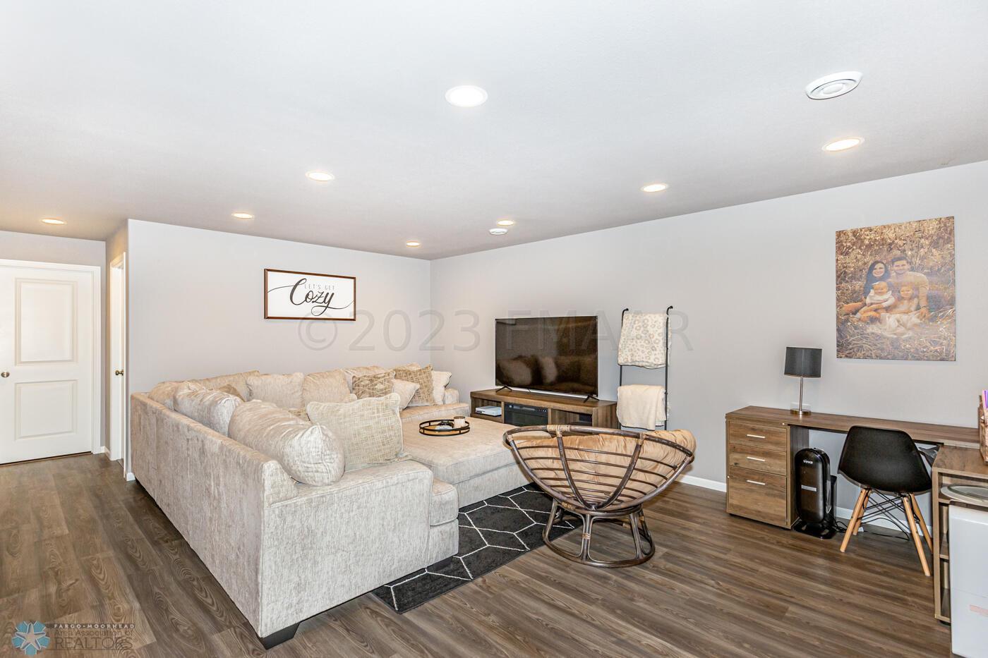 Basement family room