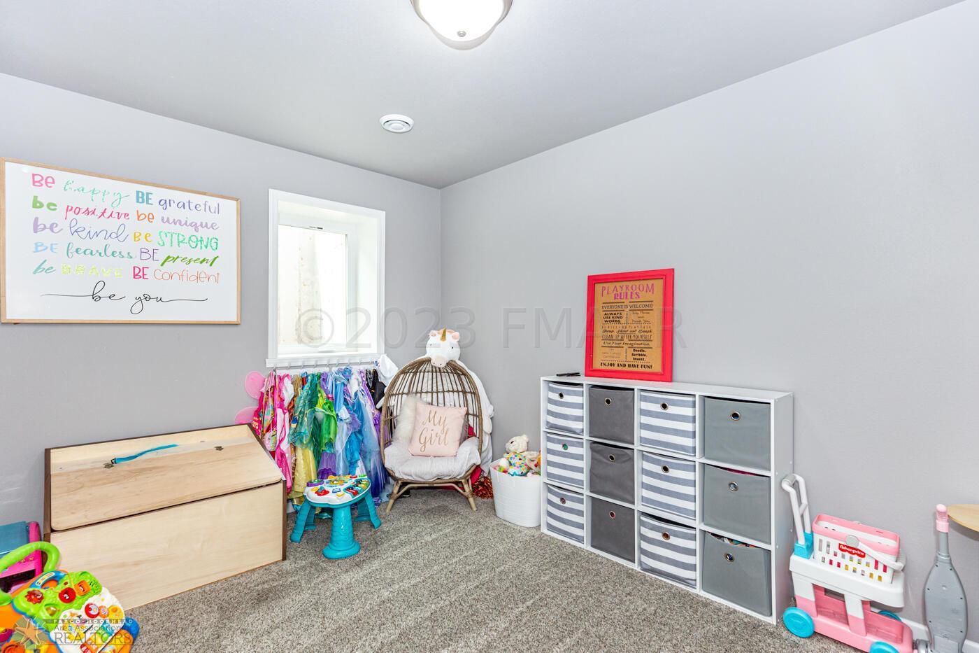 Basement bedroom