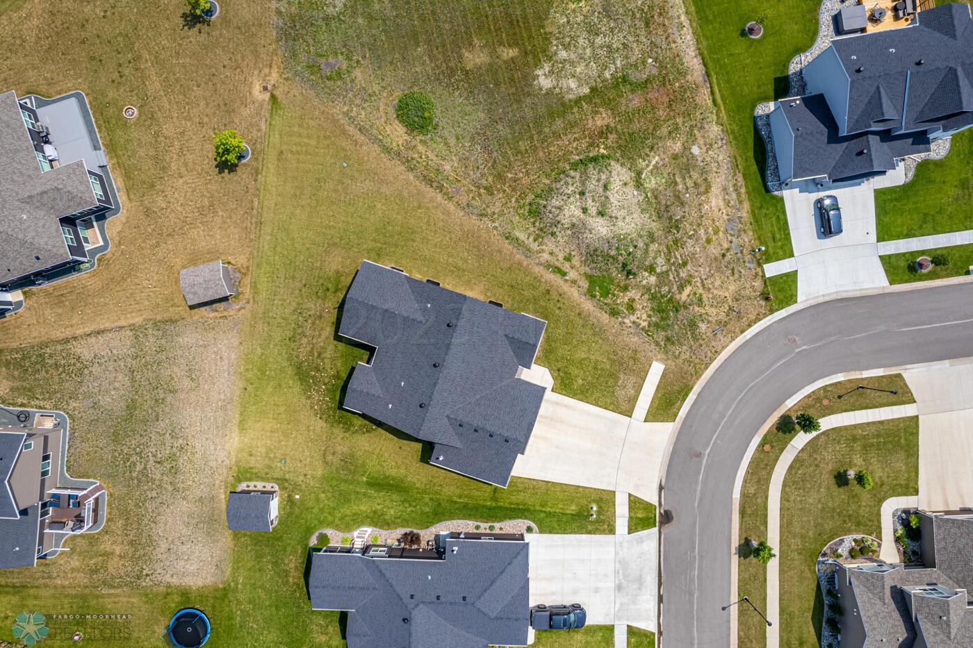 Aerial View of Home