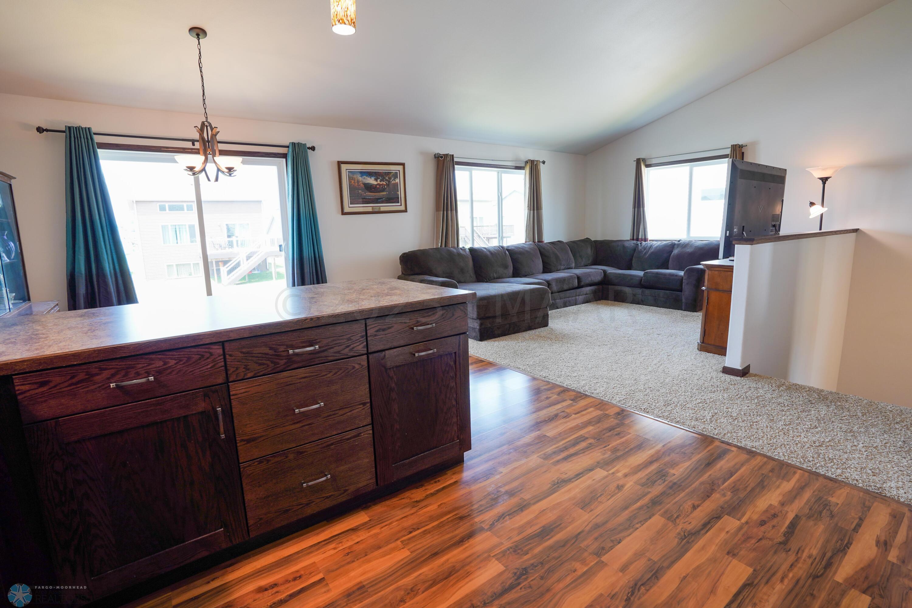 Kitchen to Dining & Living