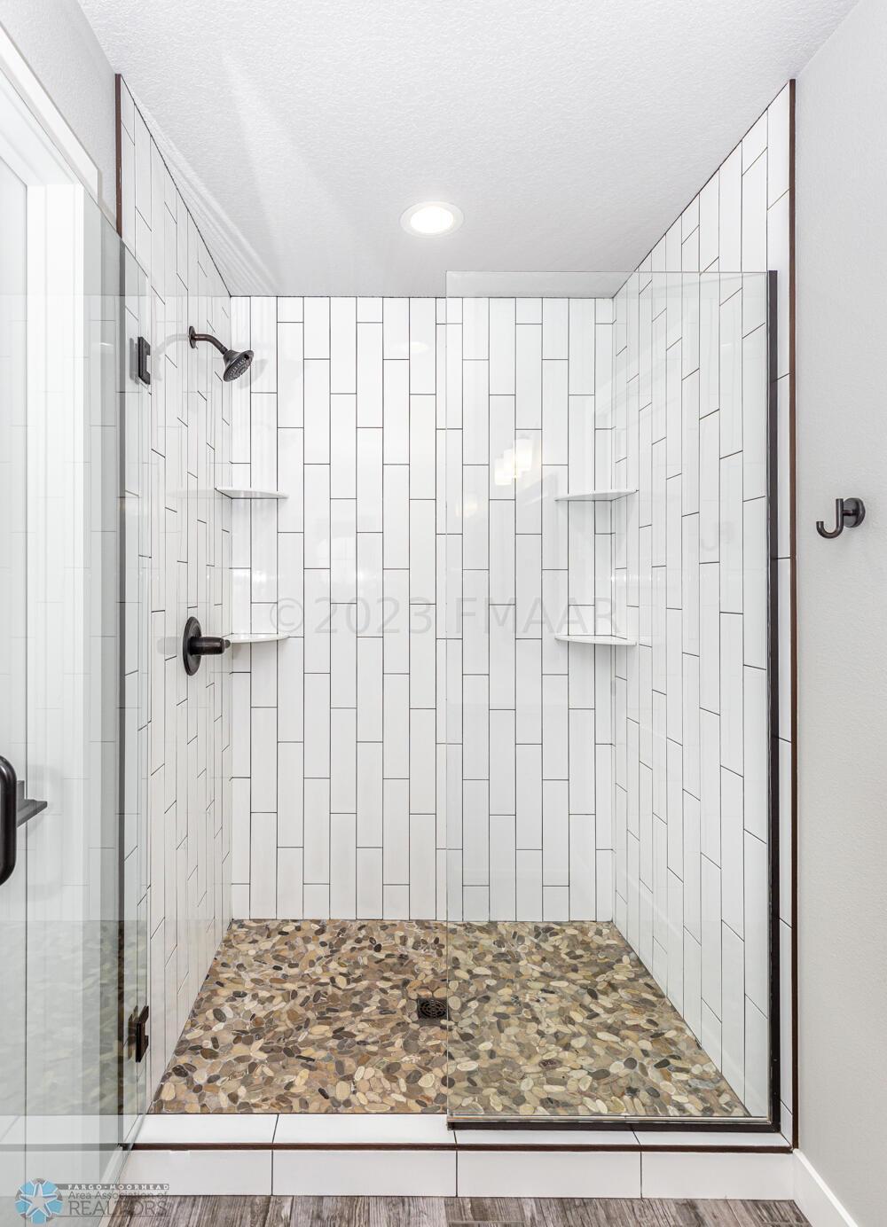 Walk-in Tiled Shower