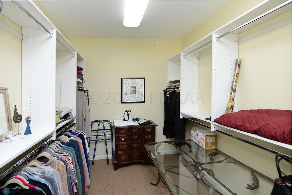 Spacious Primary Walk-in Closet