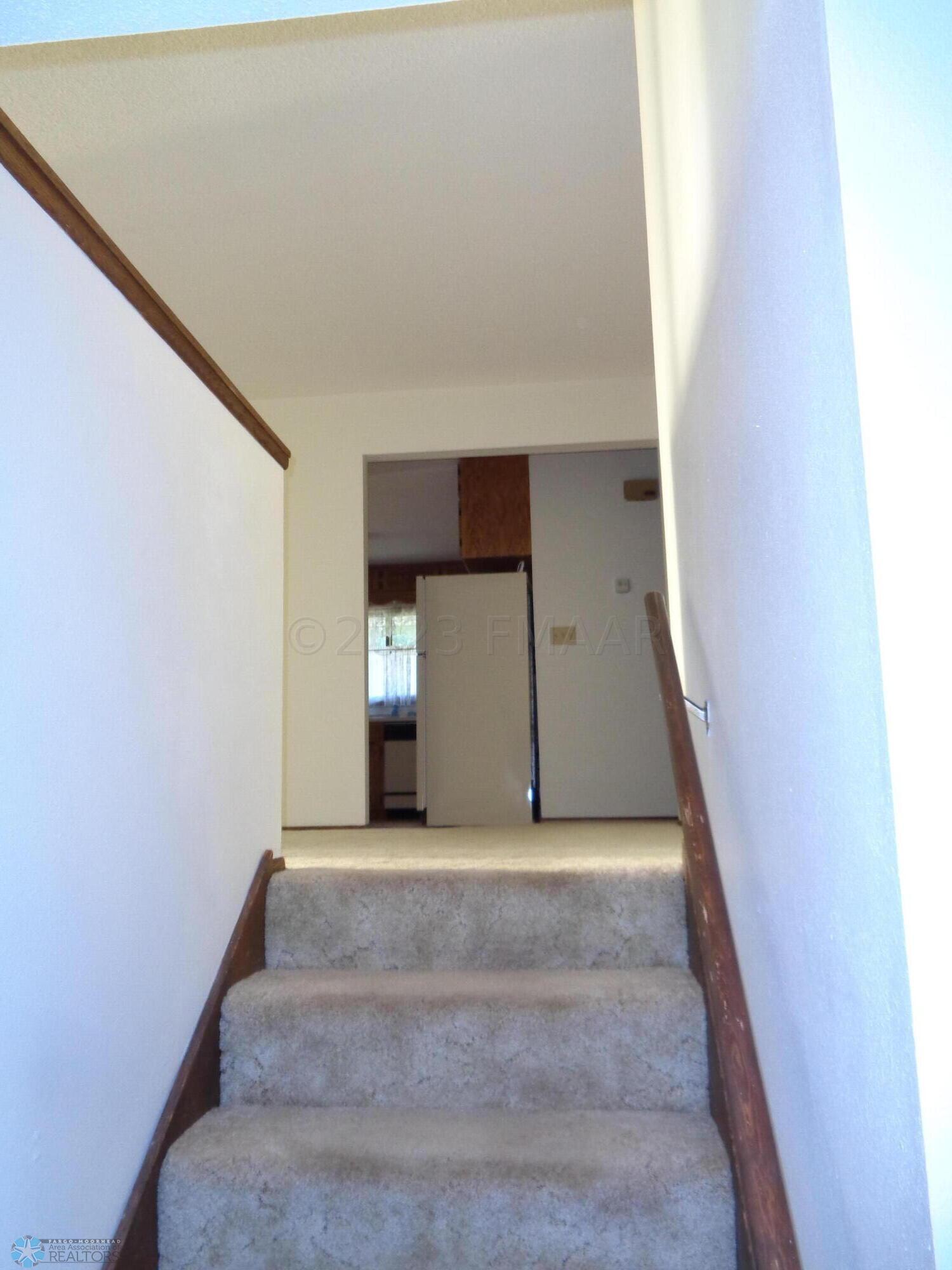 Stairs to upper