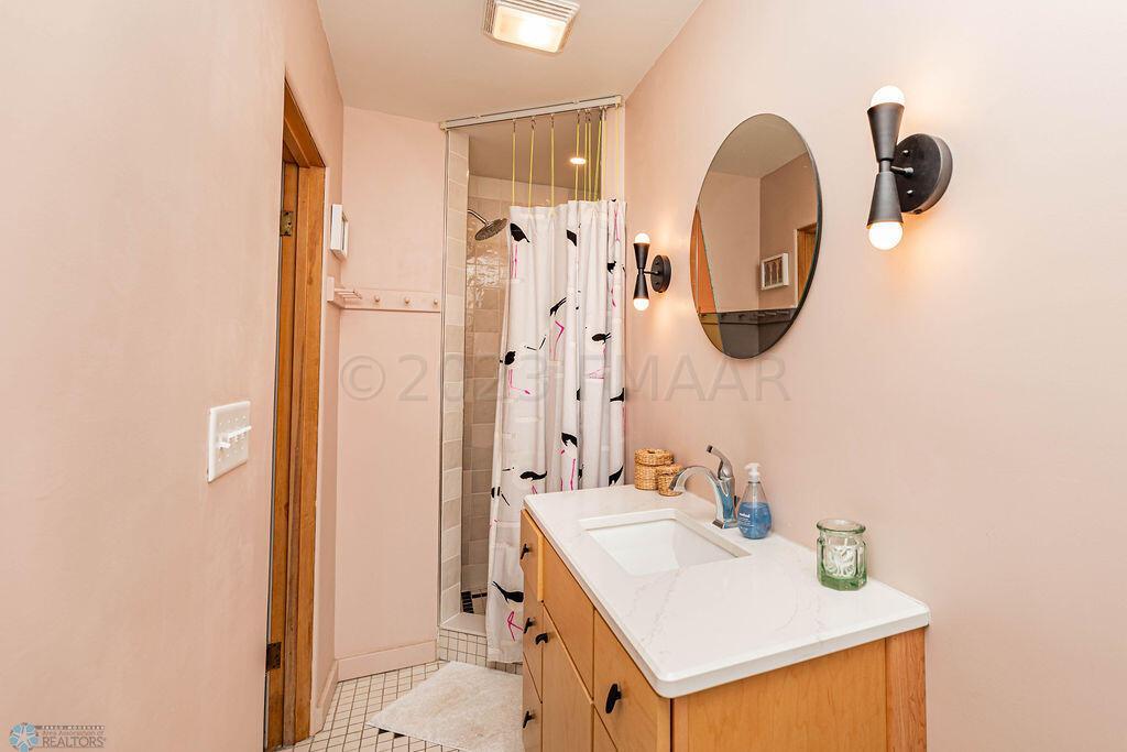 Shower in Primary Bathroom