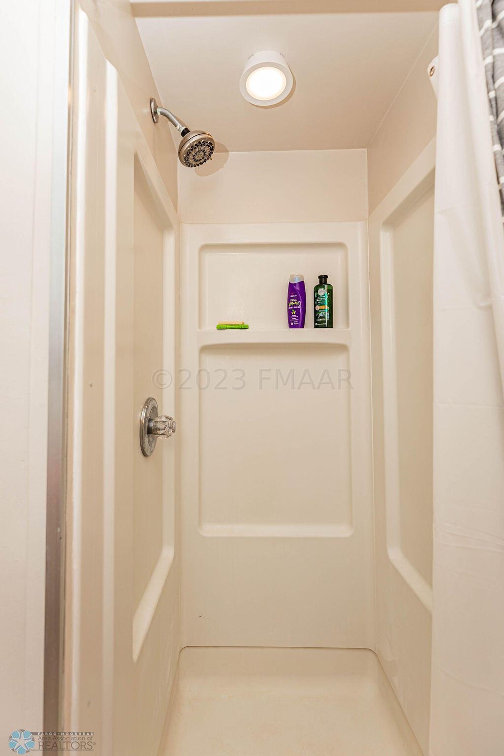 Shower in Main Bathroom