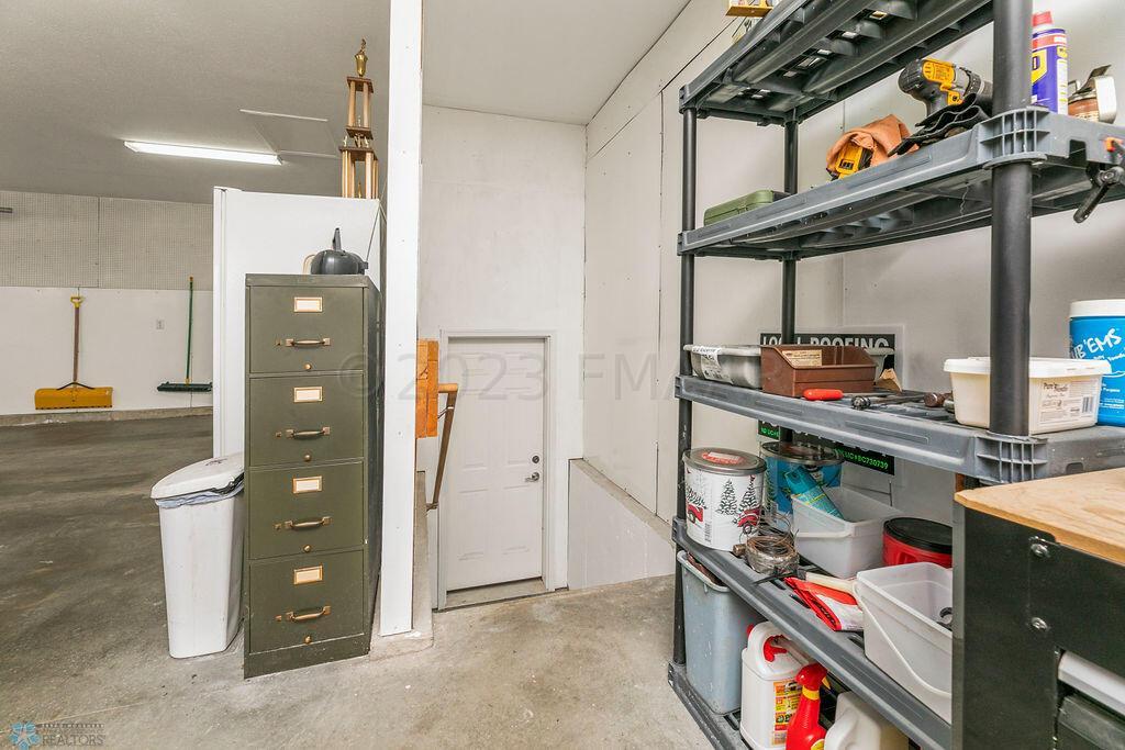 Entry to Lower Level Utility Room