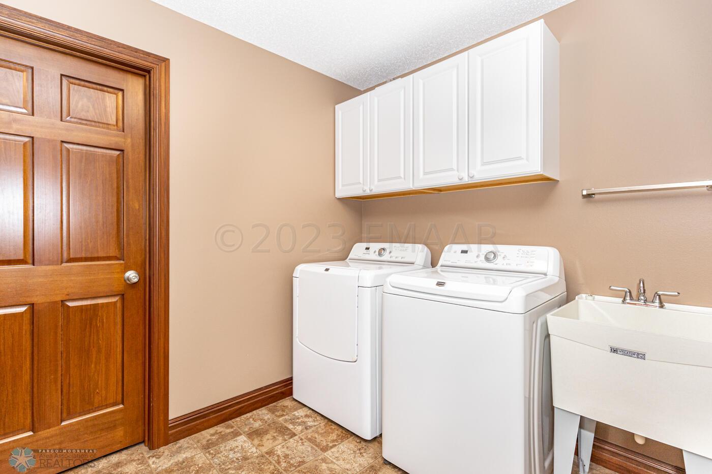 Basement Finished Laundry