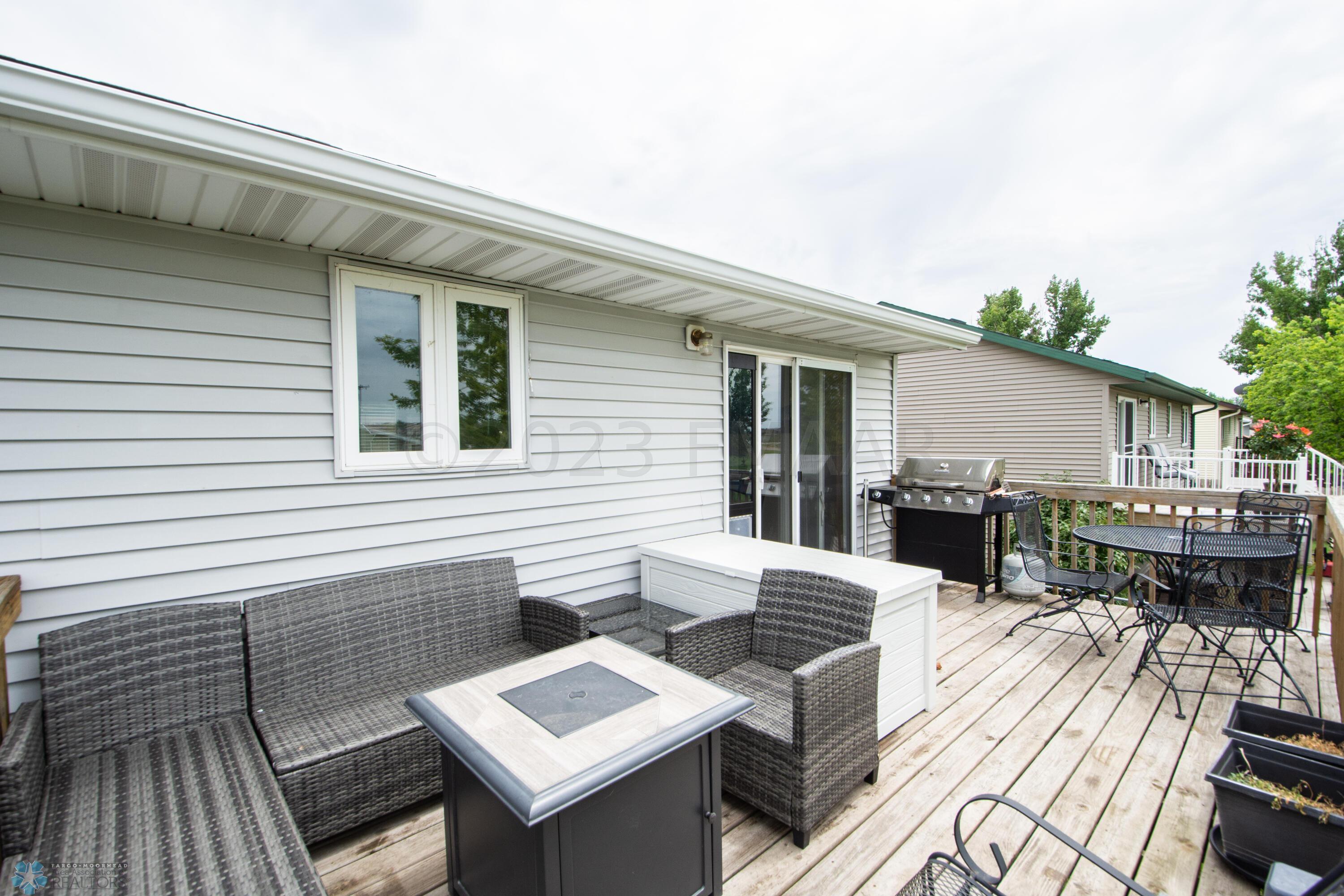 Backyard Wood Deck