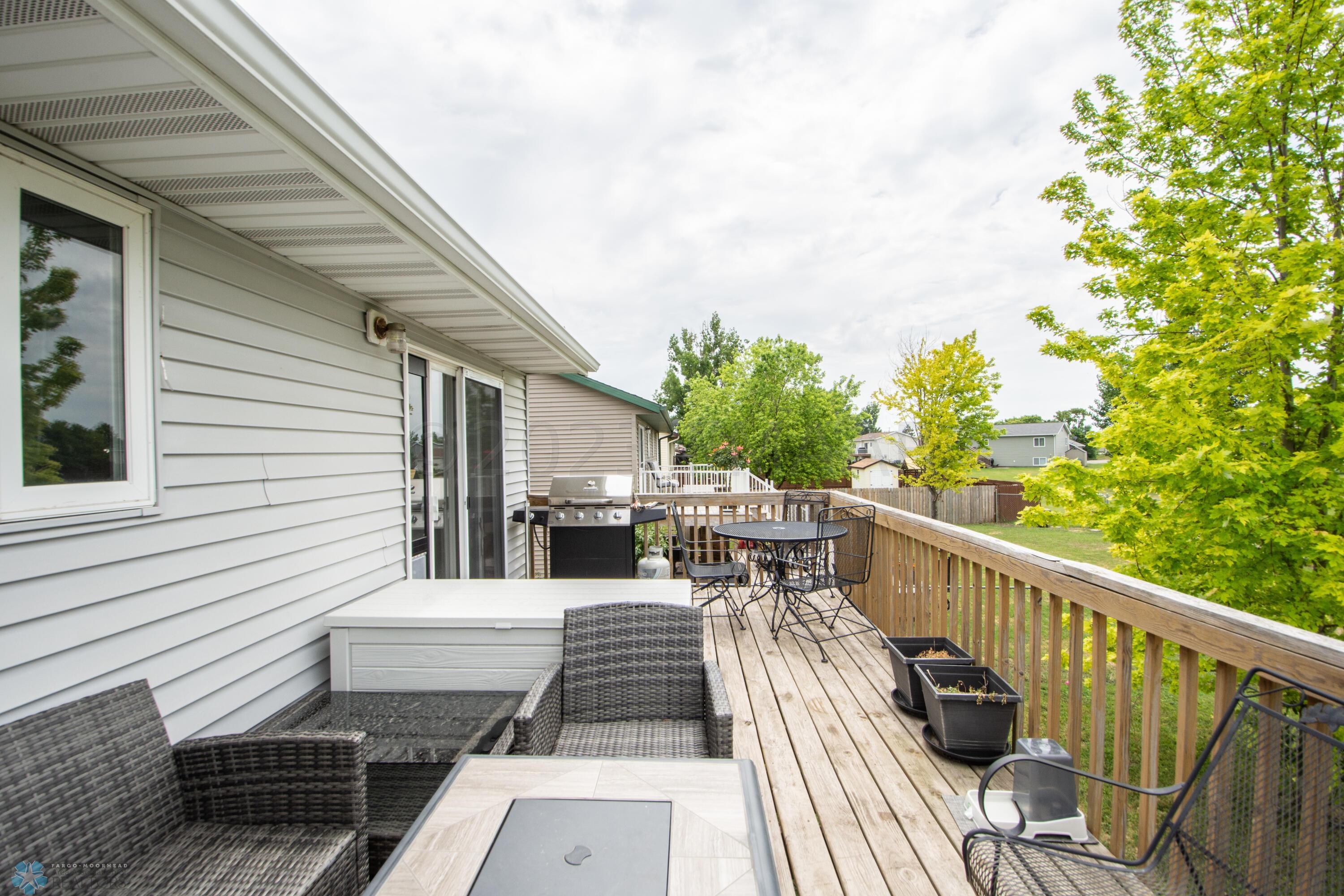 Backyard Wood Deck