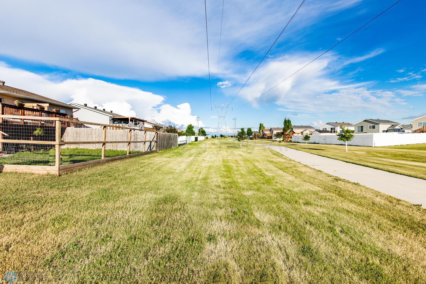Backyard/Walking Path