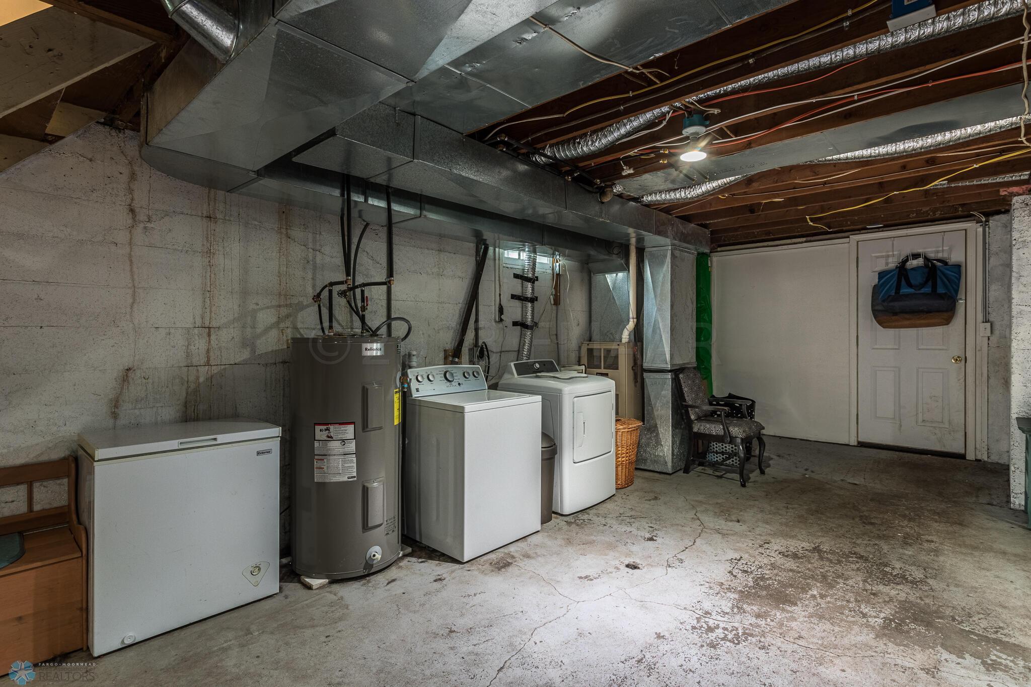 Laundry Area in Basement