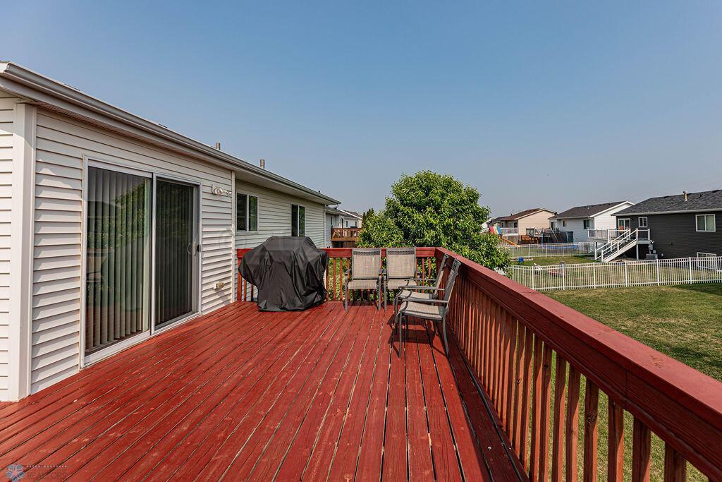 Patio Door to Deck