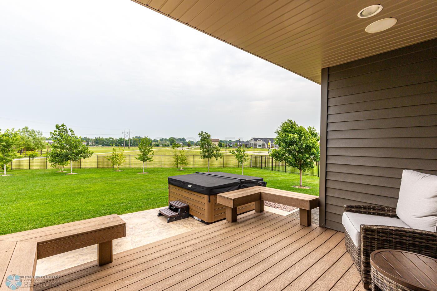 Covered Rear Porch