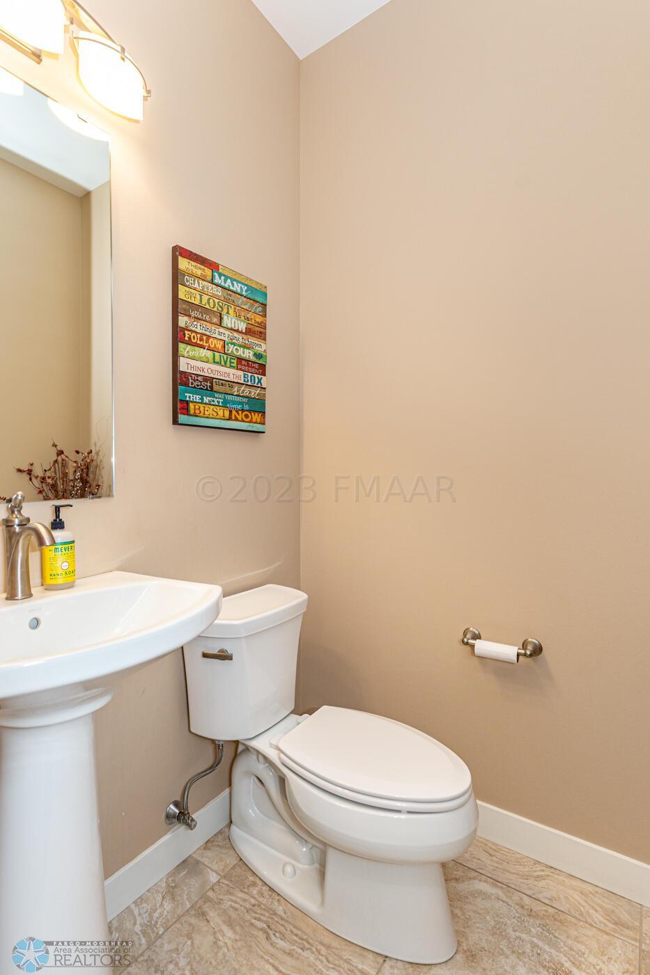 Main Floor Half Bathroom