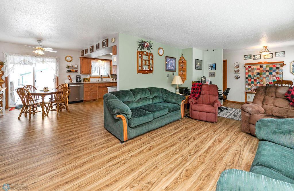Living room to kitchen