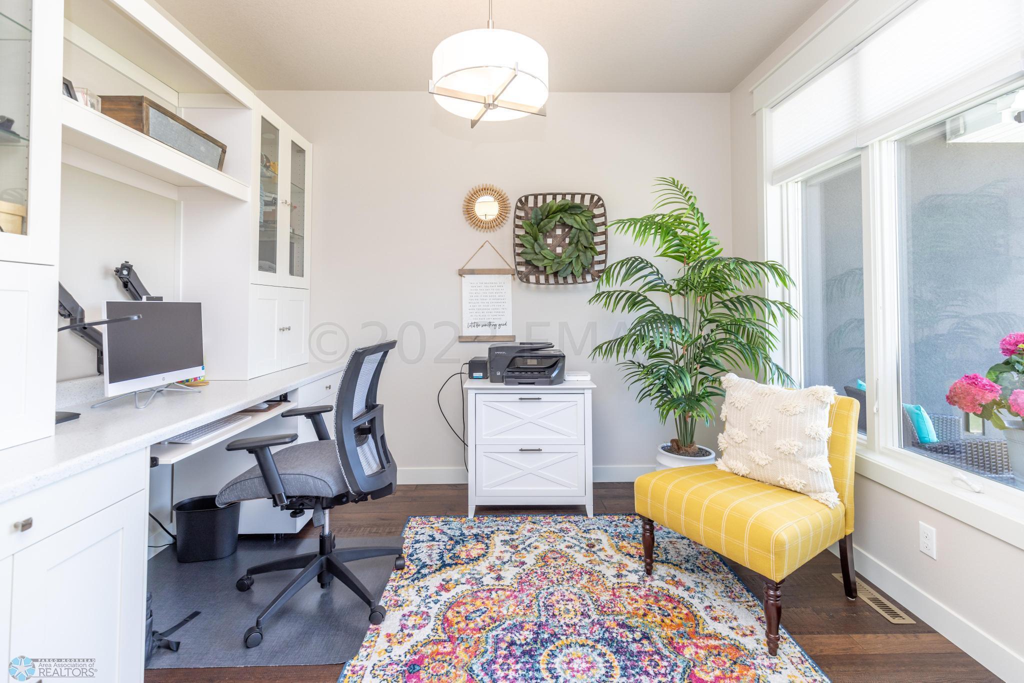 Main Floor Built In Office