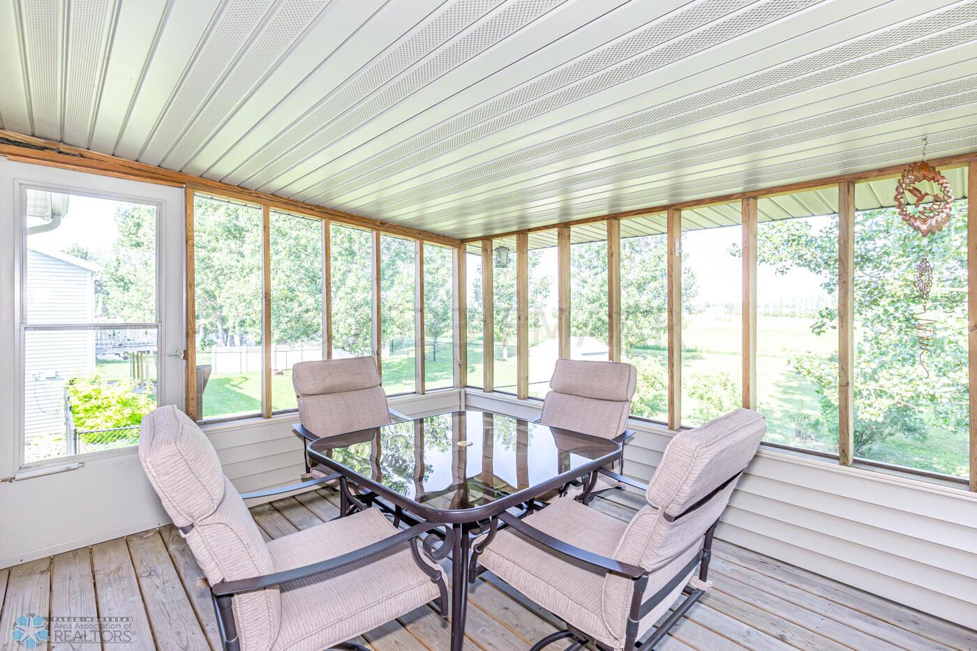 Screened porch