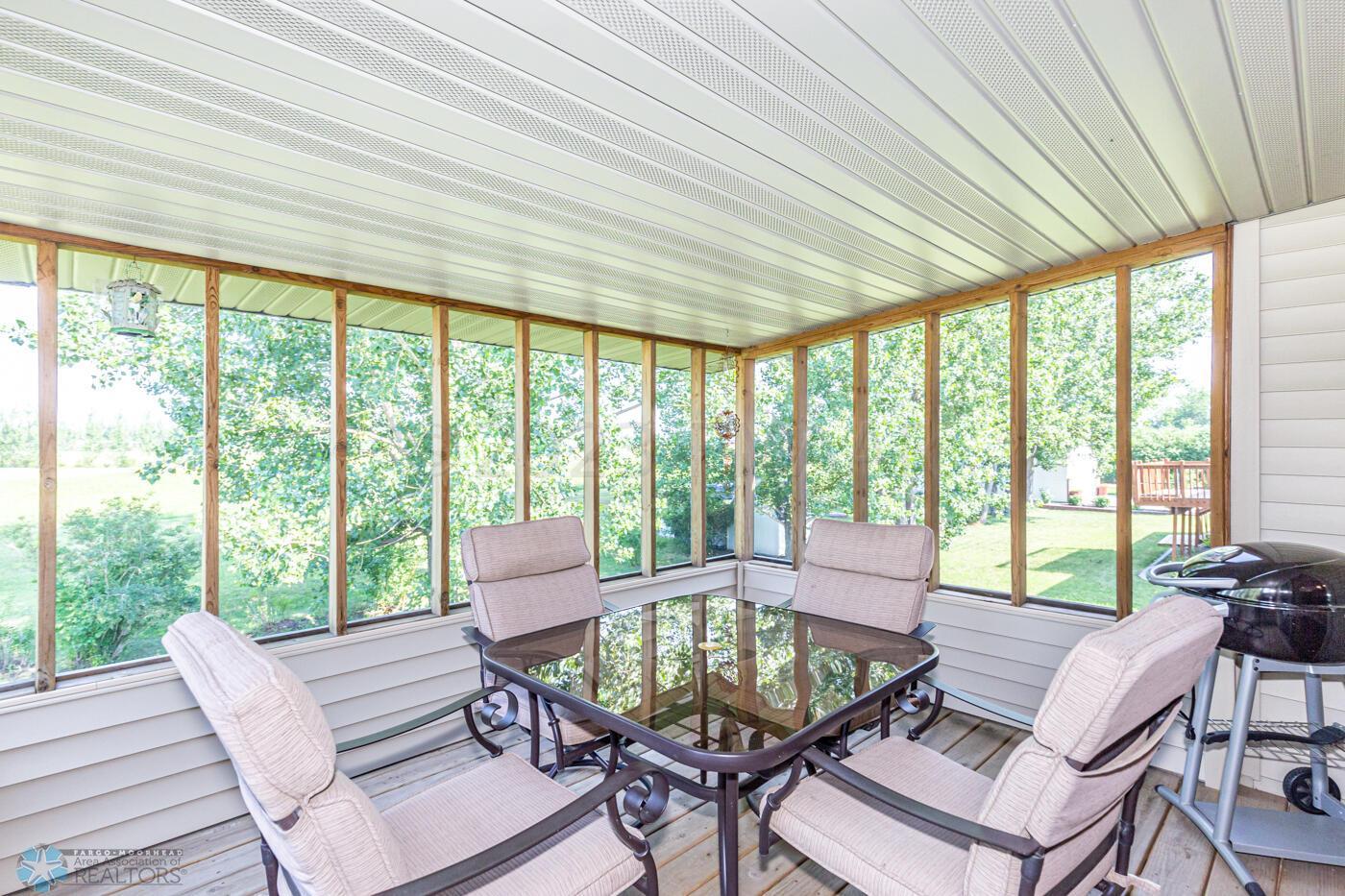 Screened porch