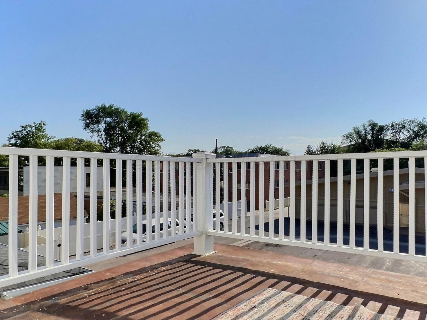 Balcony off of bedroom