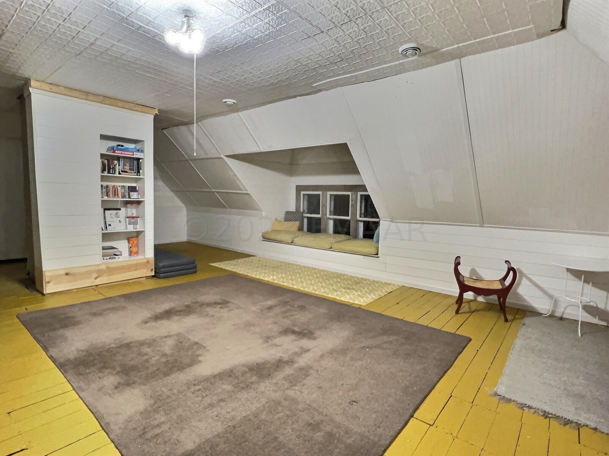 Finished attic
