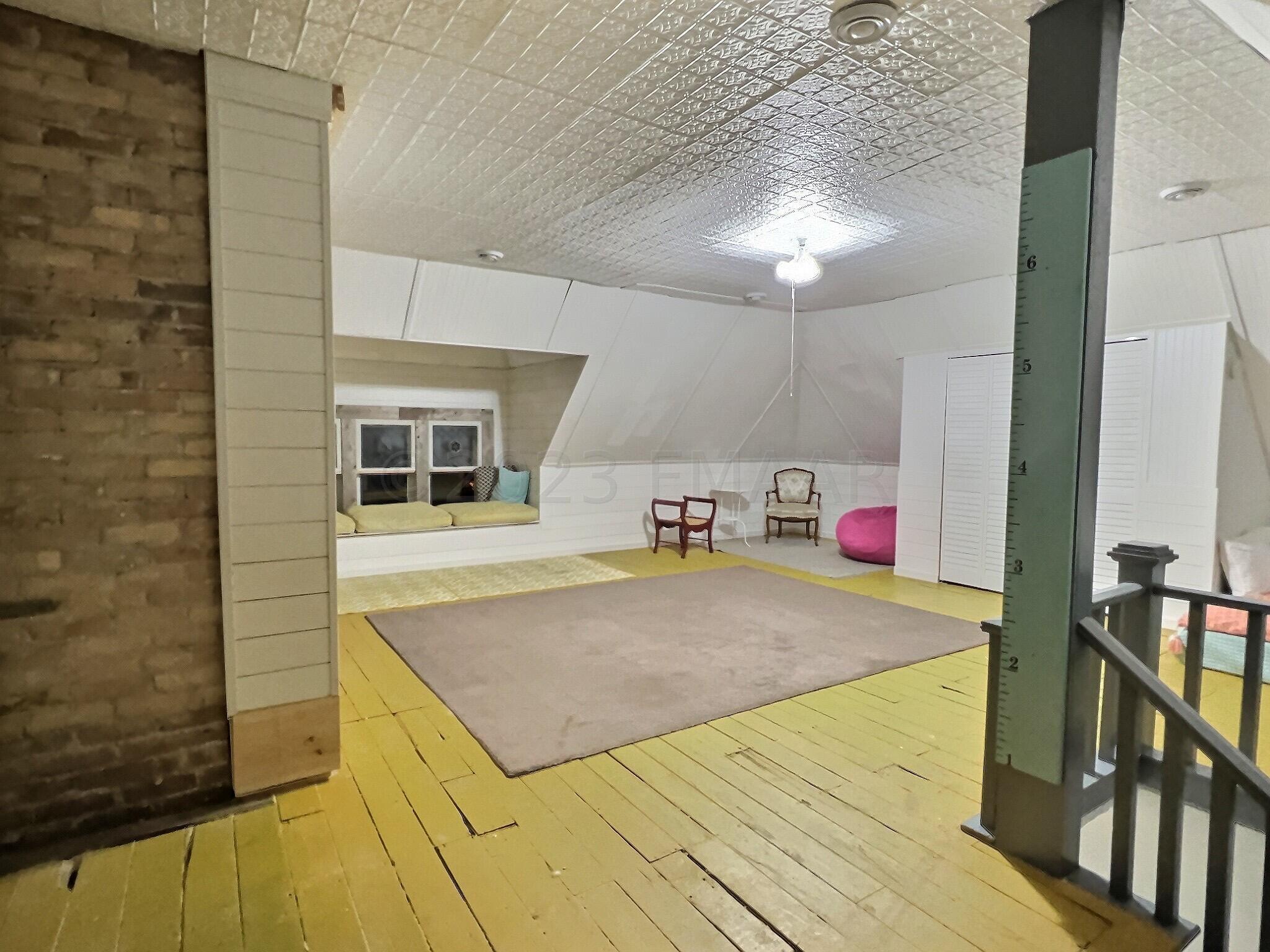 Finished attic