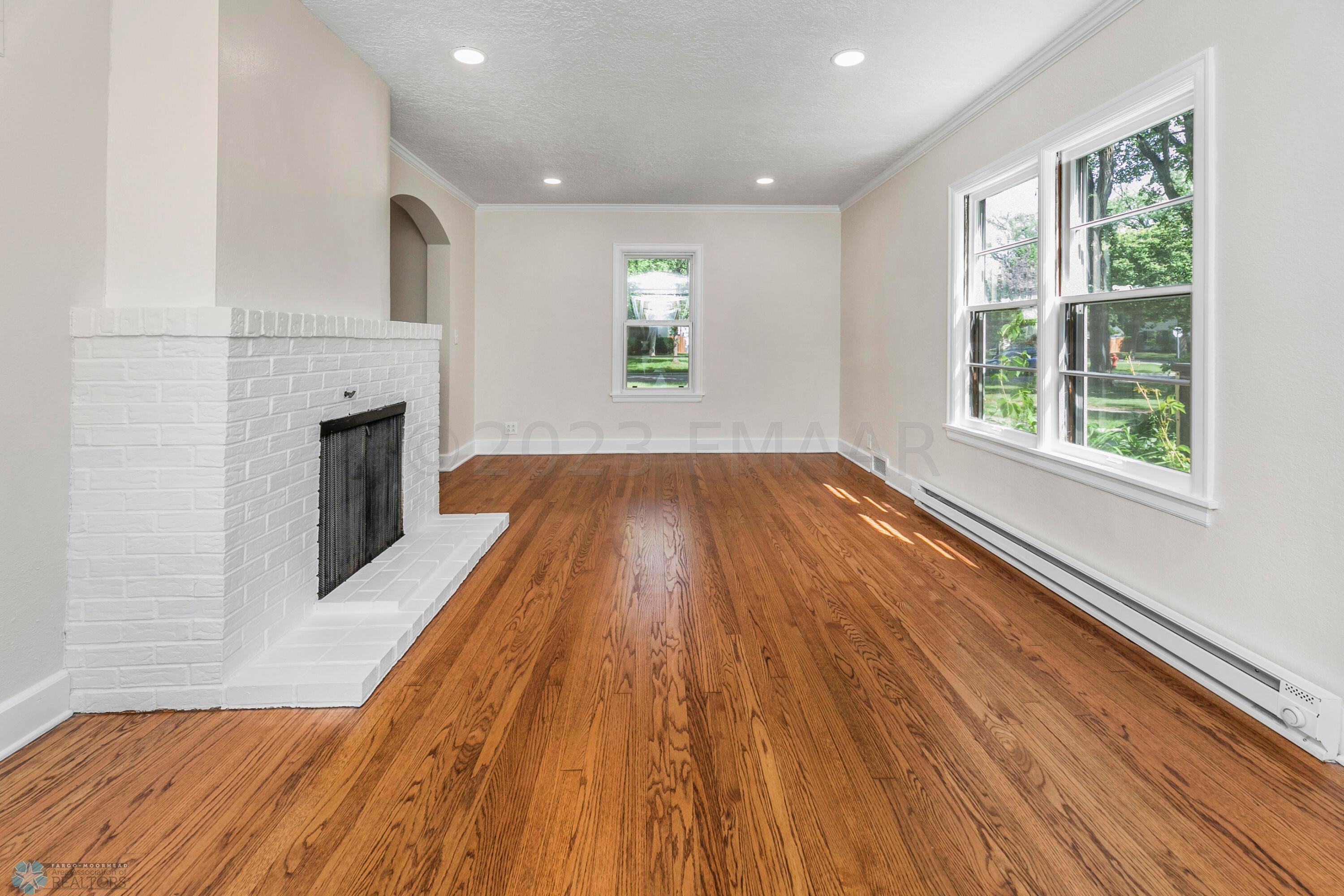 Wood Burning Fireplace