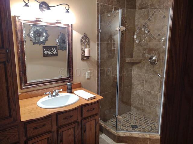 Walk in shower
