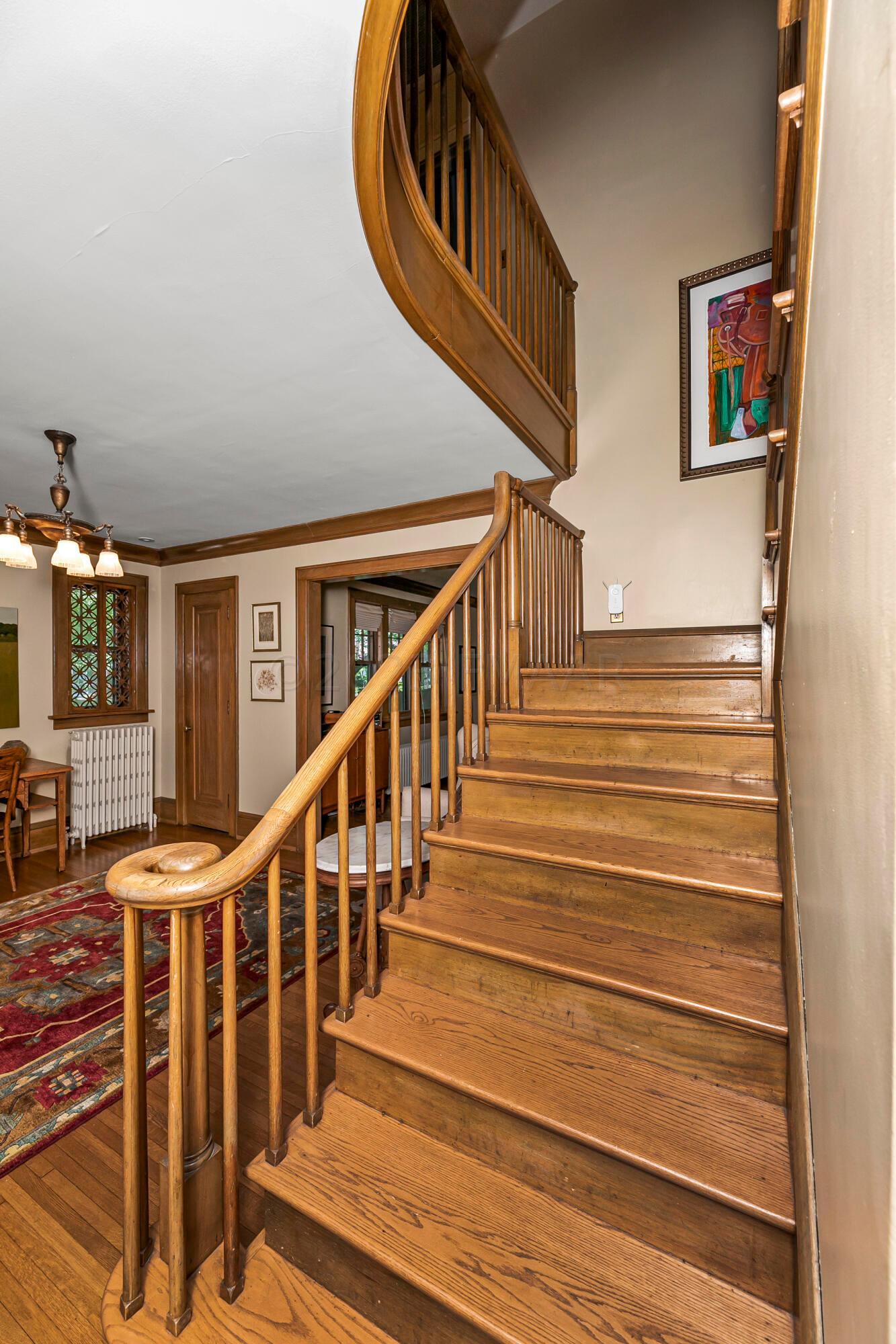 upper stairs