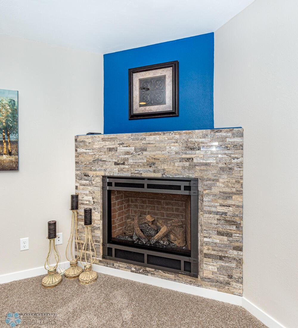 Fireplace detail