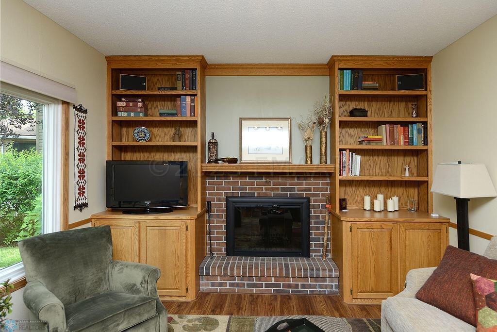 Wood Burning Fireplace