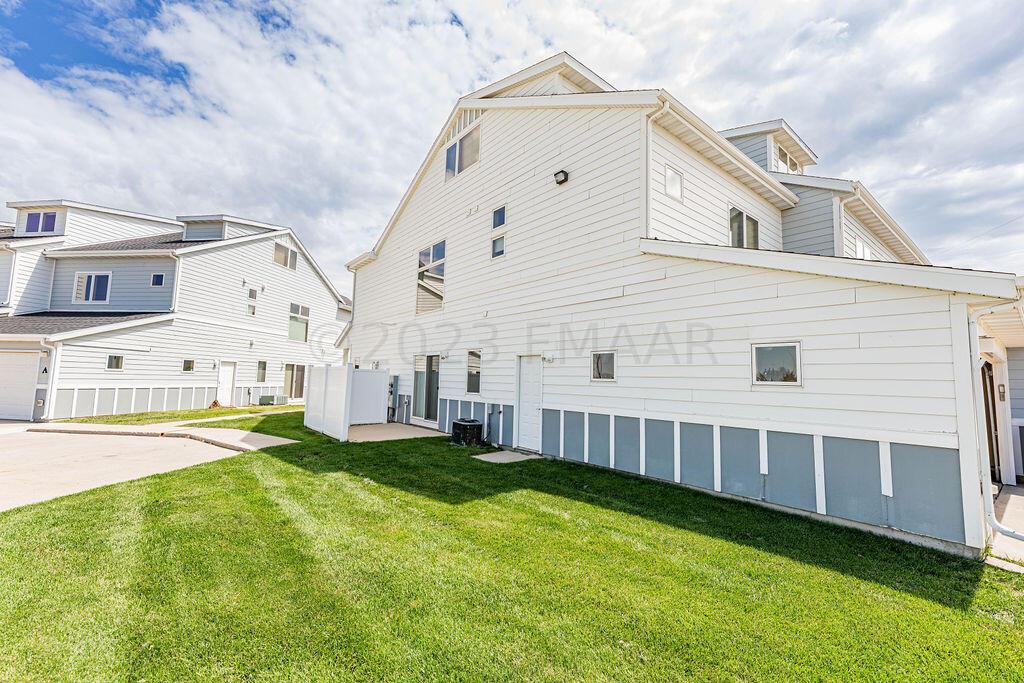 Side View of Townhome